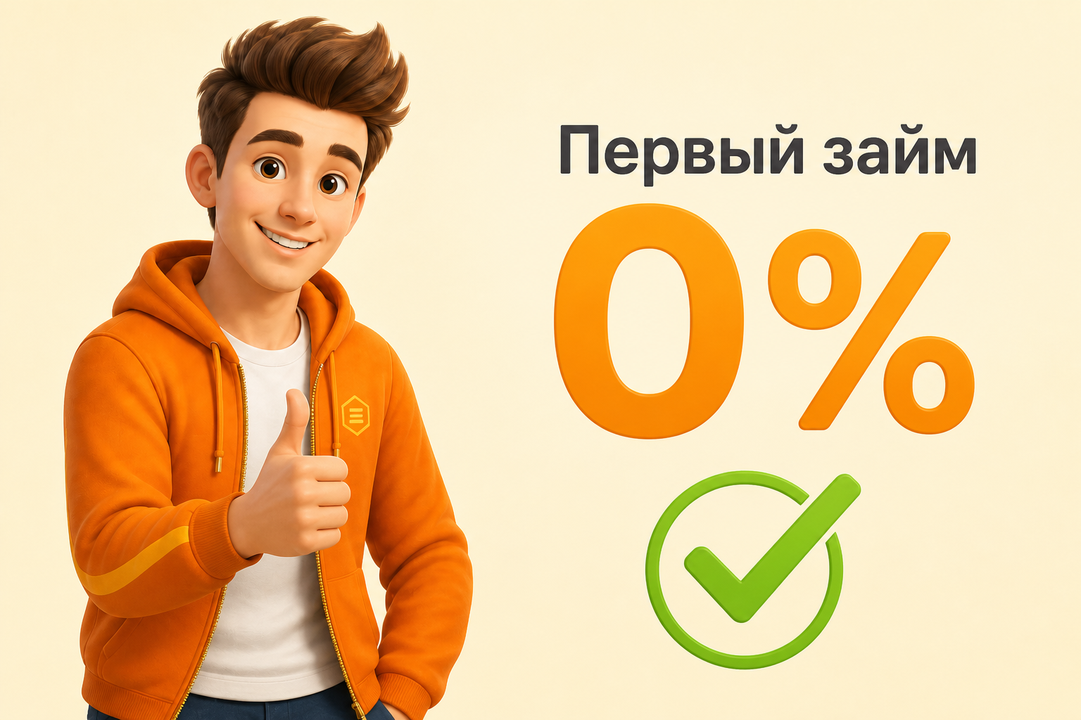 Первый займ под 0% в подборке МФО